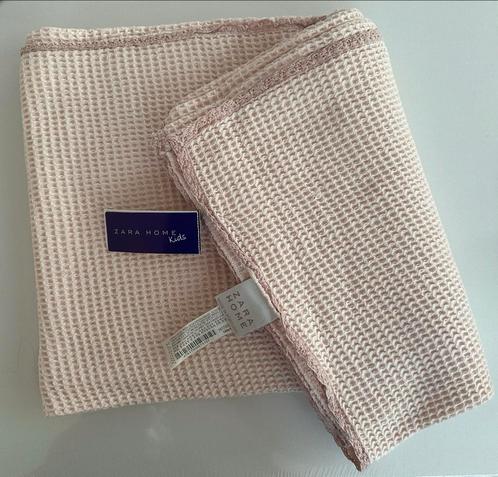 Zara Home Kids sprei / deken – roze, 100% katoen, Kinderen en Baby's, Dekens, Slaapzakjes en Inbakerproducten, Nieuw, Deken, 100 cm of meer