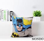 kussen kussenhoes marvel batman strips comics poppetjes dvd, Ophalen of Verzenden, Nieuw, Geel, Vierkant