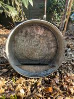 2x Zinken drinkemmers voor kippen., Ophalen of Verzenden, Drinken en Voederen