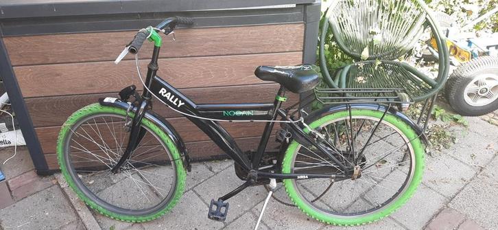 Nogan Rally kinderfiets groen 8-10 jaar, Fietsen en Brommers, Fietsen | Dames | Omafietsen, Gebruikt, Handrem, Ophalen