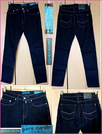 PIERRE CARDIN donkerblauwe heren jeans maat 31_34 nieuw beschikbaar voor biedingen