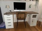 Ikea Alex Bureau met losse blokken, Huis en Inrichting, Ophalen, Gebruikt, Bureau