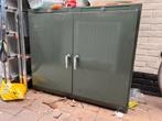 Vintage medicijn kast, Huis en Inrichting, Kasten | Roldeurkasten en Archiefkasten, Ophalen, Gebruikt, 100 tot 150 cm, Meerdere deuren