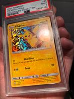 Pikachu 25th Anniversary met holo bleed PSA 9, Ophalen of Verzenden, Zo goed als nieuw, Losse kaart, Foil