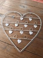 metalen hart voor kaarten/foto's, Huis en Inrichting, Ophalen, Zo goed als nieuw