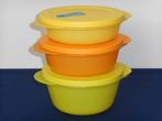 Tupperware CrystalWave Rond (3) Set Small, Huis en Inrichting, Keuken | Tupperware, Ophalen of Verzenden, Nieuw, Overige typen