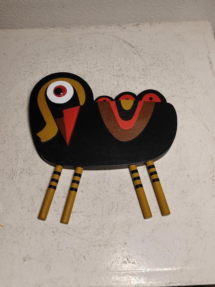 2924 Abstracte Vogel Wanddecoratie, Antiek en Kunst, Kunst | Designobjecten, Ophalen of Verzenden