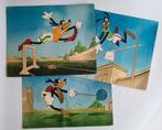 Goofy prenten vintage, Ophalen of Verzenden, Goofy of Pluto, Gebruikt, Plaatje of Poster