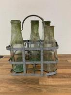 Franse flessenmand met 4 flessen, Ophalen, Huis en Inrichting