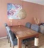 4 Hoffz Stijl Eetkamerstoelen, Ophalen of Verzenden, Gebruikt, Hoffz, 4 tot 6 stoelen