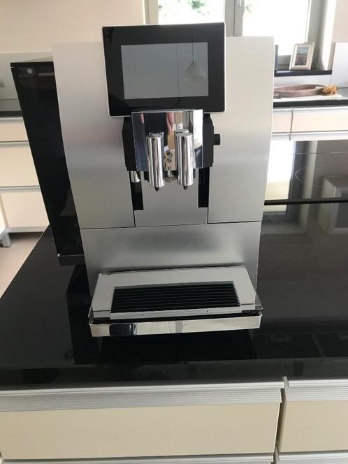 Jura Z8 aluminium Koffiemachine, Witgoed en Apparatuur, Koffiezetapparaten, Gebruikt, Gemalen koffie, Koffiebonen, Koffiemachine