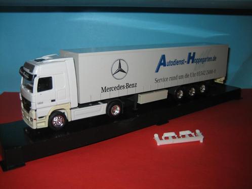 Hoppengarten dealer MERCEDES 1850  in PC-vitrine AWM, Hobby en Vrije tijd, Modelauto's | 1:87, Nieuw, Bus of Vrachtwagen, AWM