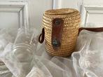 Antieke jagerstasje met glaasje, Antiek en Kunst, Curiosa en Brocante, Ophalen of Verzenden