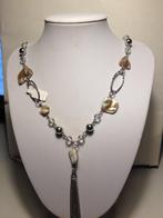 ketting met parelmoer, Overige materialen, Verzenden, Zo goed als nieuw, Met edelsteen