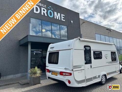 Fendt Bianco Selection 450 SF MOVER+VOORTENT+LUIFEL, Caravans en Kamperen, Caravans, Bedrijf, tot en met 4, Treinzit, Fendt, Frans bed