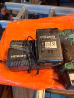 Hitachi Schroefmachine DV 18DBSL, Doe-het-zelf en Verbouw, Gereedschap | Boormachines, Ophalen, Gebruikt, Variabele snelheid, Boor- en Schroefmachine