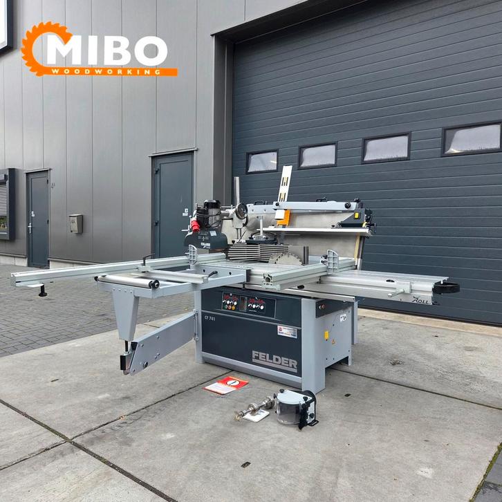 Felder cf741 combinatie machine * vol opties * silent power, Doe-het-zelf en Verbouw, Gereedschap | Zaagmachines, Zo goed als nieuw