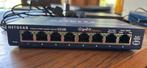 Netgear GS108 8 poorts gigabit switch, Computers en Software, Netwerk switches, Ophalen of Verzenden, Zo goed als nieuw
