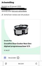Zgan Crockpot met garantie, Ophalen of Verzenden, Zo goed als nieuw