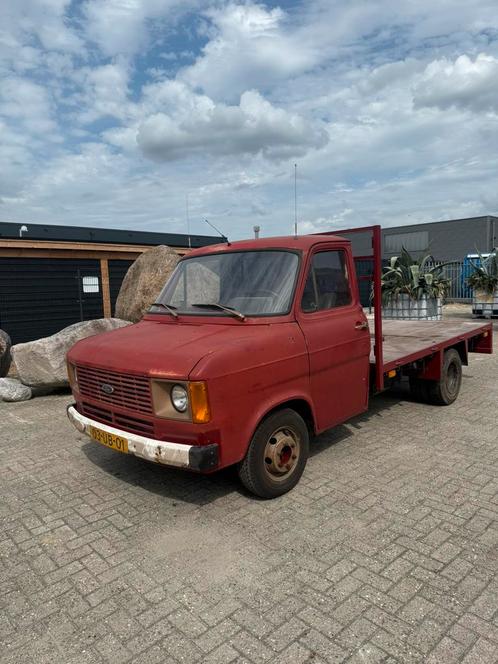 Ford Transit mk 2 pickup 2.4 diesel schuurvonst, Auto's, Oldtimers, Particulier, Ophalen