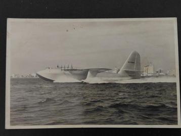 Hughes Flying Boat, ongelopen, fotokaart. beschikbaar voor biedingen