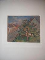 Schilderij olieverf. Bauer, Antiek en Kunst, Ophalen of Verzenden