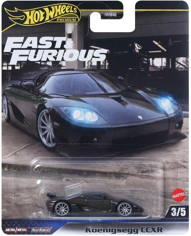 Hot Wheels Premium Koenigsegg CCXR - Fast & Furious, Kinderen en Baby's, Speelgoed | Speelgoedvoertuigen, Nieuw, Ophalen of Verzenden