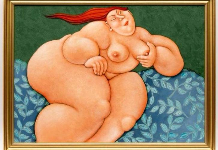 Ada Breedveld schilderij + gratis zeefdruk/ kalender, Antiek en Kunst, Kunst | Schilderijen | Modern, Ophalen