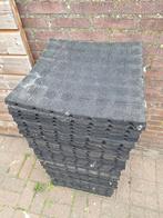 42 Rubberen speeltegels 50x50, Tuin en Terras, Ophalen, Gebruikt, Overige materialen