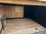 Zwart gespoten planken, Doe-het-zelf en Verbouw, Hout en Planken, Ophalen, Minder dan 25 mm, Grenen, Plank
