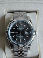 Rolex Datejust 41mm Rhodium (Nieuw in doos), Ophalen, Staal, Polshorloge, Nieuw
