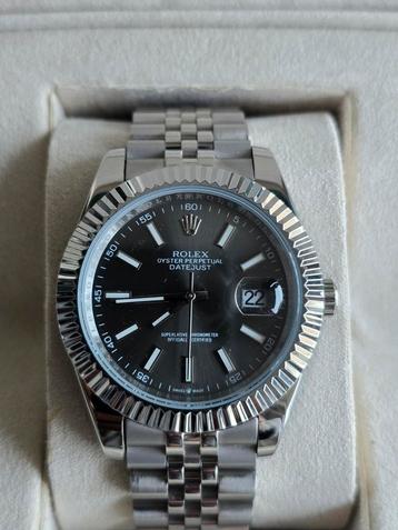 Rolex Datejust 41mm Rhodium (Nieuw in doos) beschikbaar voor biedingen