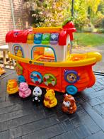 Vtech Zoef Zoef dierenboot, Kinderen en Baby's, Speelgoed | Vtech, Ophalen of Verzenden, Zo goed als nieuw, 6 maanden tot 2 jaar