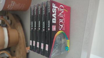 Basf 60 5 pack cassettebandjes nieuw in seal beschikbaar voor biedingen