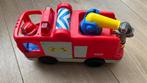 Fisher-Price Little People Grote Brandweerauto, Ophalen of Verzenden, Gebruikt, Auto of Voertuig, Met licht