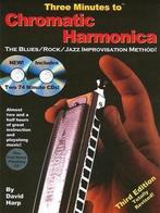 Three Minutes to Chromatic Harmonica: The Blues/Rock/Jazz, Muziek en Instrumenten, Bladmuziek, Mondharmonica, Les of Cursus, Ophalen of Verzenden