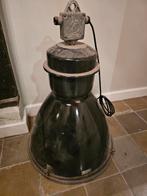 Oude industriële lamp, Huis en Inrichting, Lampen | Hanglampen, Ophalen, Minder dan 50 cm