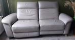 Mooie leren relaxbank - 2 persoons, Ophalen, 150 tot 200 cm, Tweepersoons, Zo goed als nieuw