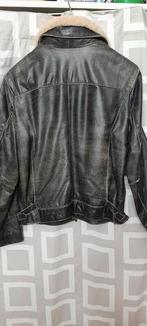 Leren dames jas met bontkraag, Kleding | Dames, Jassen | Winter, Ophalen, Zwart, Arma, Maat 42/44 (L)