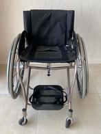 Titanium sportrolstoel met spinery wielen, Diversen, Rolstoelen, Ophalen, Gebruikt, Handbewogen rolstoel