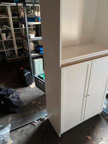 Witte Ikea Billy Oxberg met deuren nieuwprijs 109 euro - afbeelding 4
