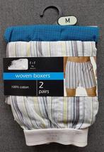 2-pack heren boxers maat M *NIEUW* (0287), Ophalen of Verzenden, Overige kleuren, F+F for men, Boxer