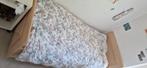 Bed frame with wheels, Ophalen of Verzenden, Zo goed als nieuw, Tweepersoons