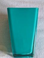 Heel mooi glazen vaasje - kleur zeegroen, Ophalen of Verzenden, Zo goed als nieuw, Overige kleuren, Glas