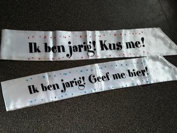 2x sjerp, verjaardag, ik ben jarig. Kus me, Geef me bier beschikbaar voor biedingen