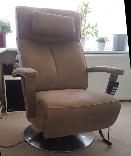 Sta-op Fauteuil Tirso van Velderhof, Huis en Inrichting, Fauteuils, Zo goed als nieuw, Metaal, Stof, 50 tot 75 cm, Minder dan 75 cm