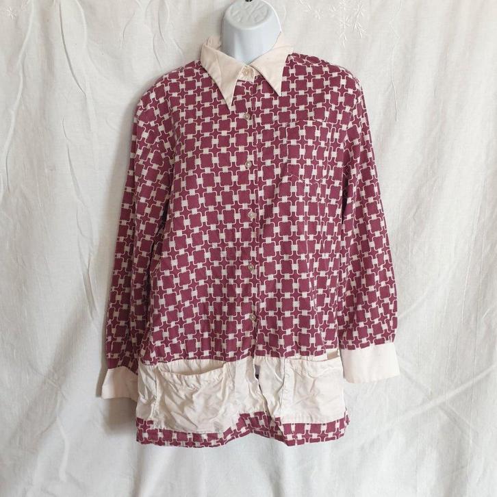 Gave jaren 70 blouse. Mt M, Kleding | Dames, Carnavalskleding en Feestkleding, Zo goed als nieuw, Kleding, Carnaval, Maat 38/40 (M)