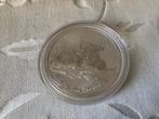 Year of the mouse grote munt 1 oz 2008, Postzegels en Munten, Edelmetalen en Baren, Ophalen of Verzenden, Zilver