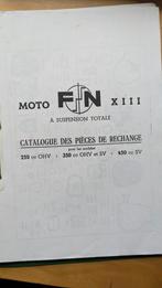 FN XIII Onderdelen Catalogus - Moto FN, Ophalen of Verzenden