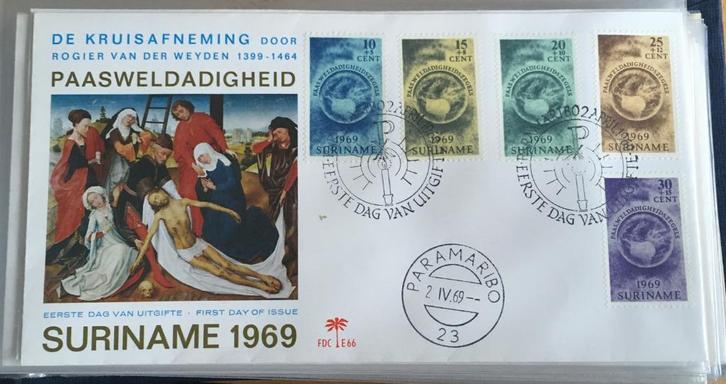 FDC SURINAME en NED. ANTILLEN  (KOOPJE), Postzegels en Munten, Postzegels | Eerstedagenveloppen, Rest van de wereld, Ophalen of Verzenden